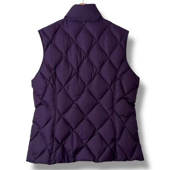 Land’s End Purple Down Filled Quilted Puffer Vest - Picture 2 of 13